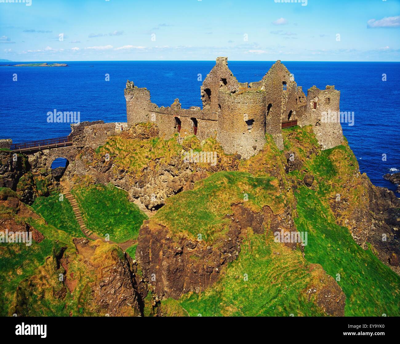 Dunluce Castle, Co Antrim, Ireland Stock Photo - Alamy