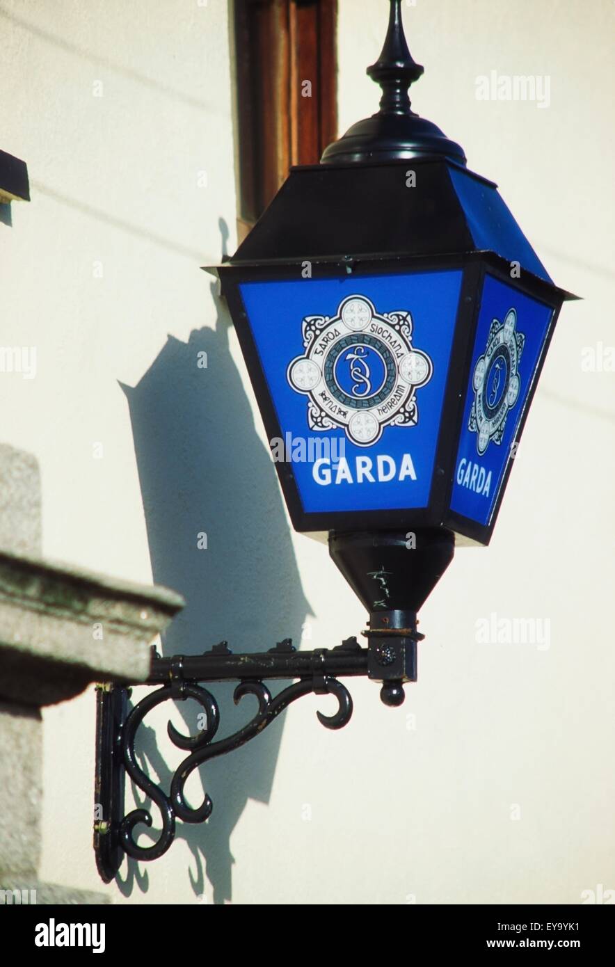 An Garda Siochana Sign, Ireland Stock Photo - Alamy