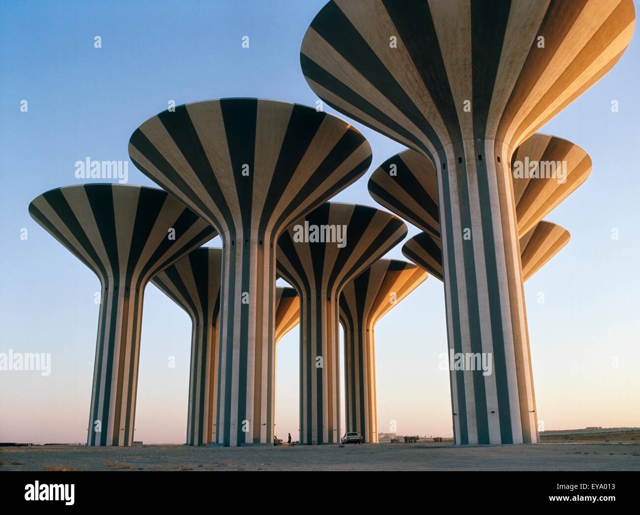 Water Towers, Kuwait Stock Photo - Alamy