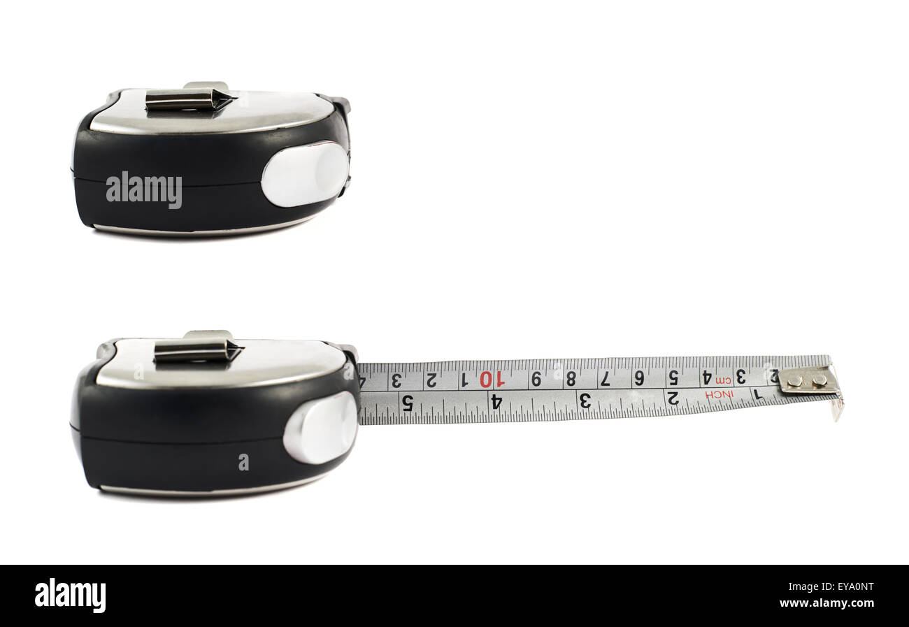 Tape measure ruler isolated Stock Photo Alamy