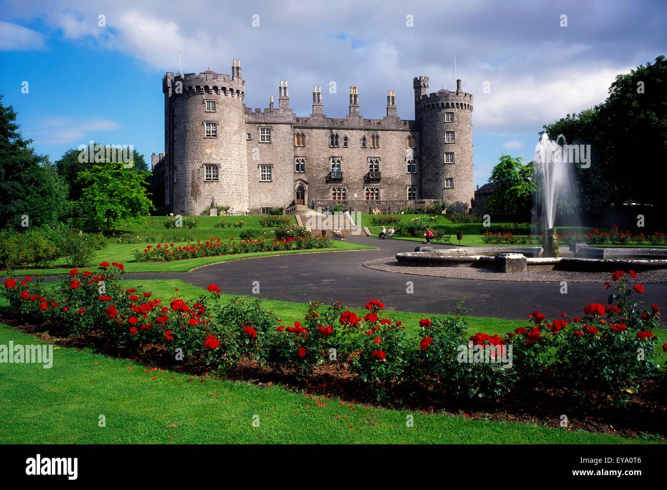 Kilkenny Castle, City Of Kilkenny, Co Kilkenny, Ireland Stock Photo