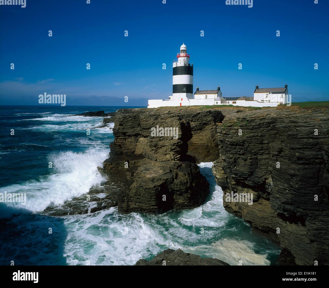 Hook Head Lighthouse, Co Wexford, Ireland Stock Photo