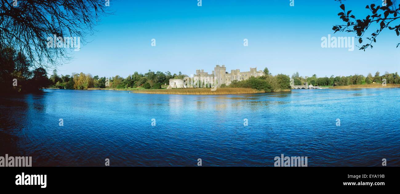 Ashford Castle (Hotel), Near Cong, Co Mayo, Ireland Stock Photo