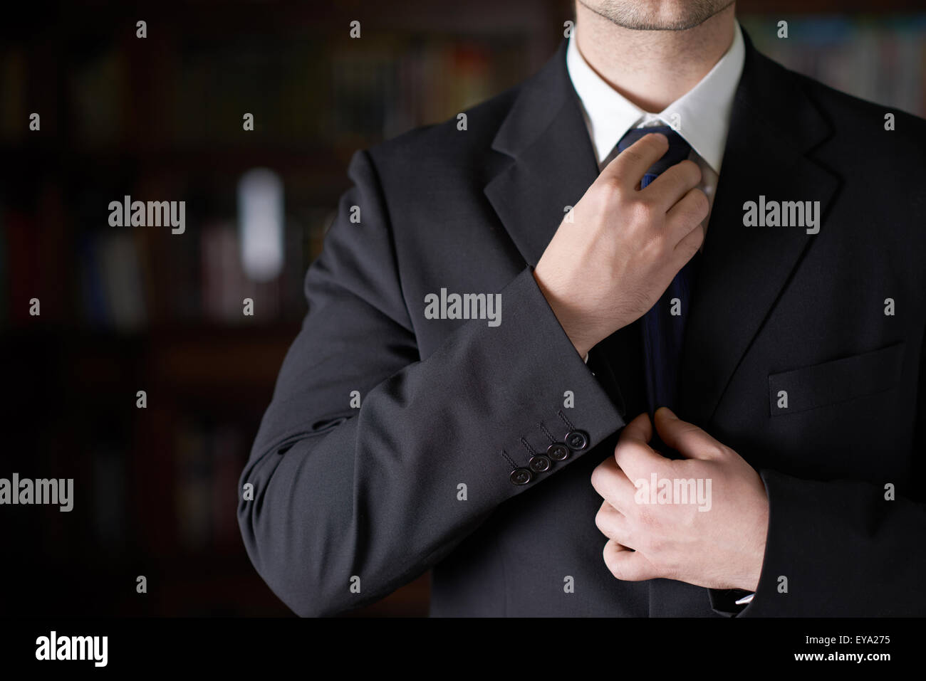 Man suit tie on hi-res stock photography and images - Alamy