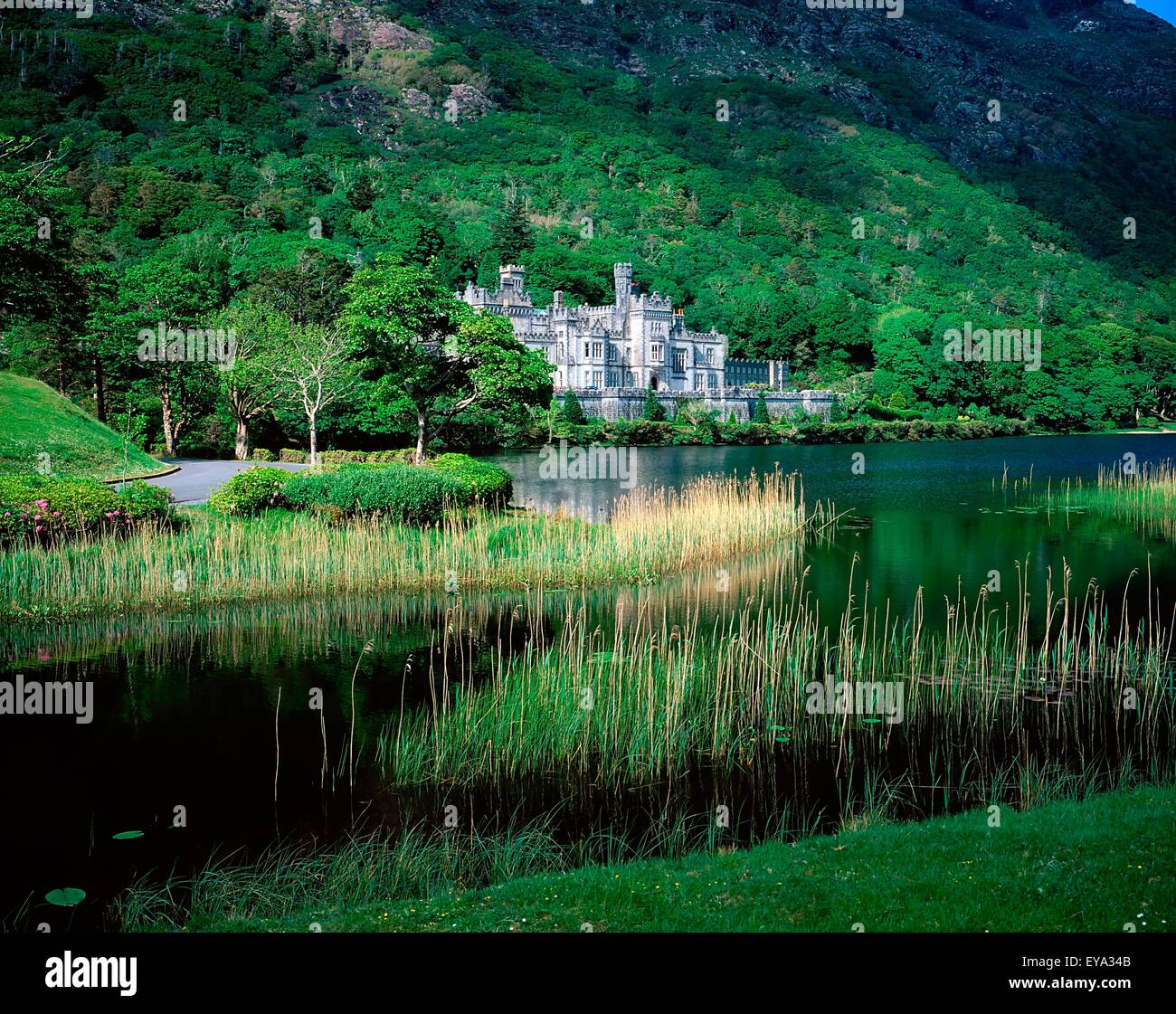 Kylemore Abbey, Co Galway, Ireland Stock Photo Alamy