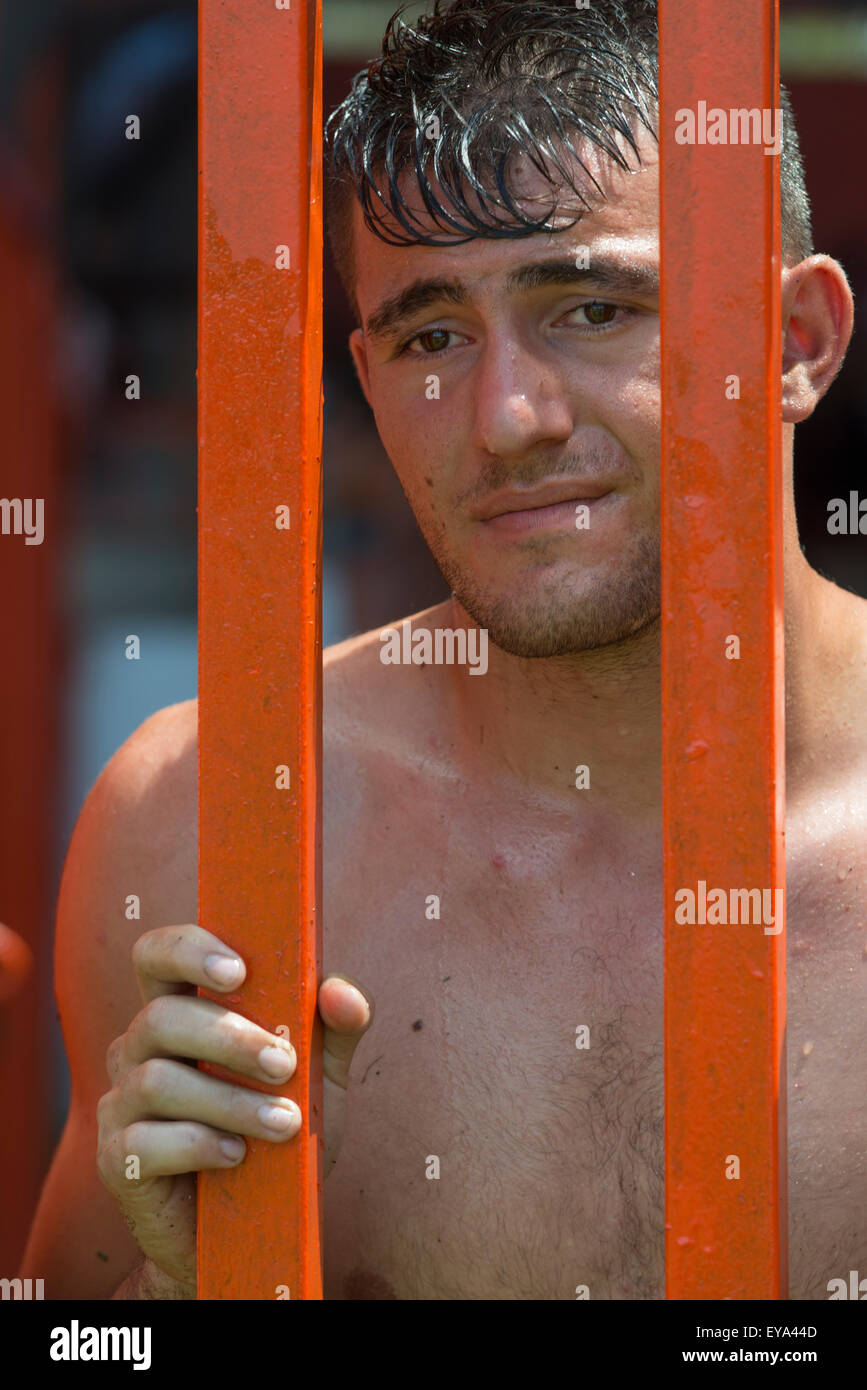 Wrestler Wrestlers Kirkpinar Oil Wrestling Championships, Edirne