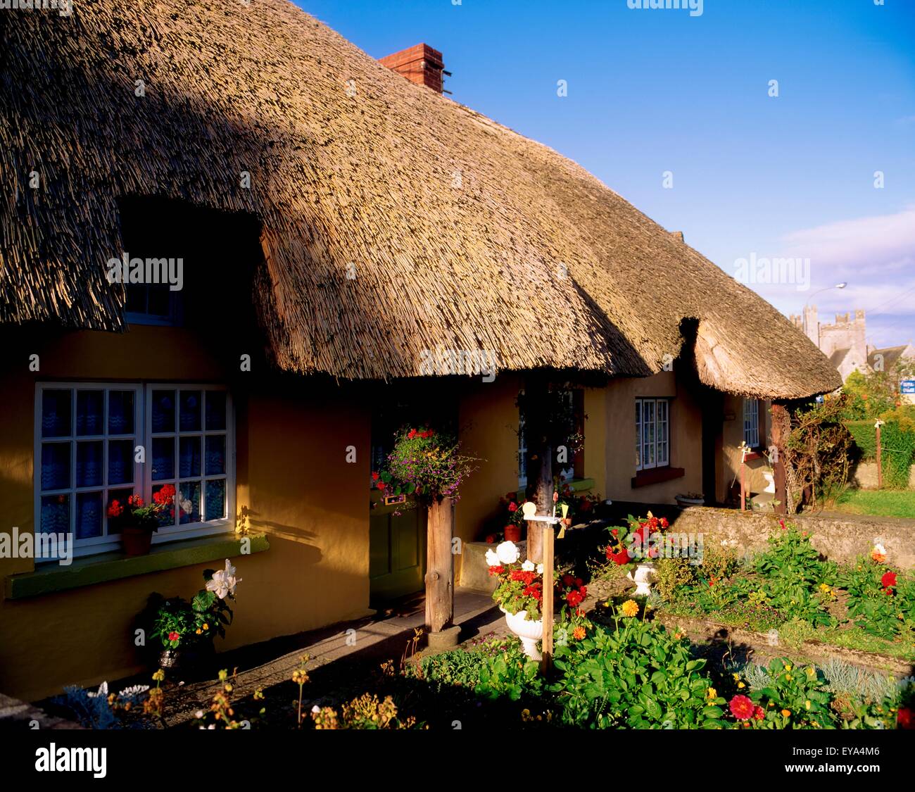 Adare, Co Limerick, Ireland; Thatched Cottage Stock Photo - Alamy