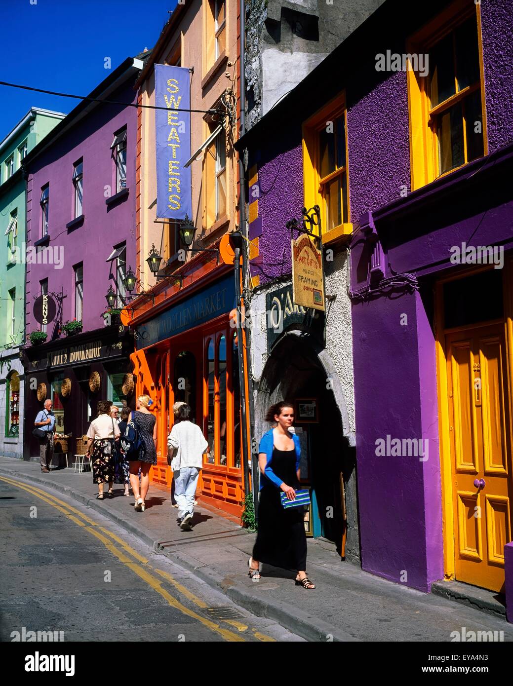 Galway City, Co Galway, Ireland, Street Scenes Stock Photo Alamy
