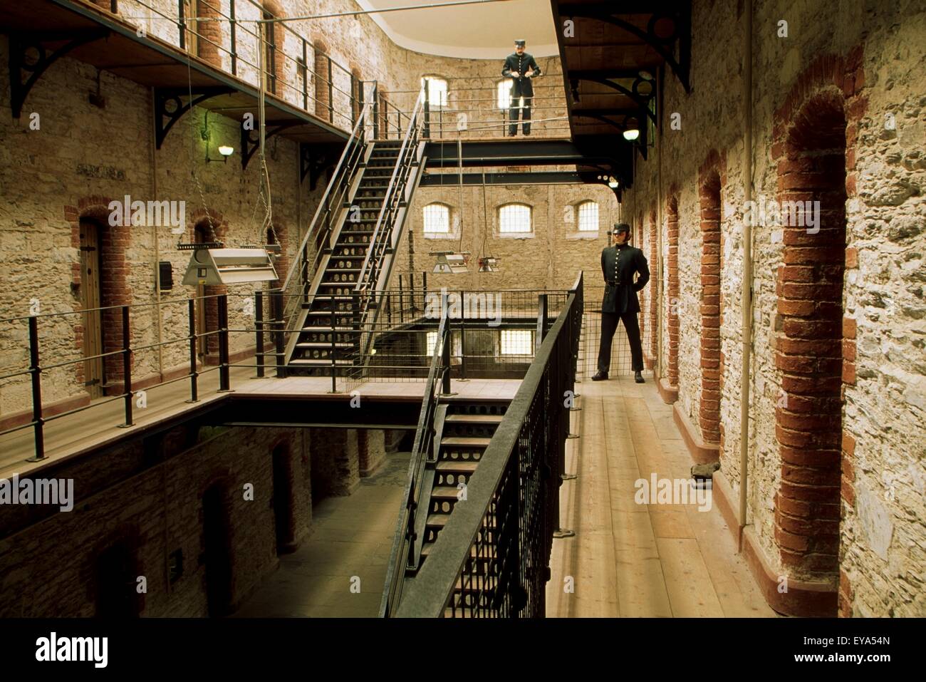 Cork City Gaol, County Cork, Ireland; Historical ReCreation Stock Photo Alamy