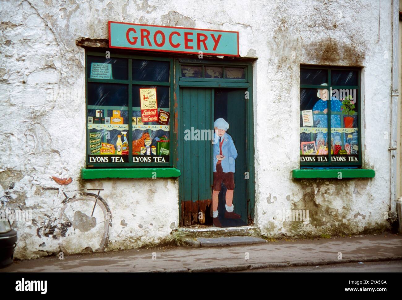 Kinvara, County Galway, Ireland; Rural Grocery Store Stock Photo Alamy