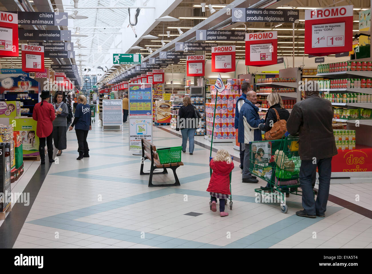 Cora hypermarket hi-res stock photography and images - Alamy