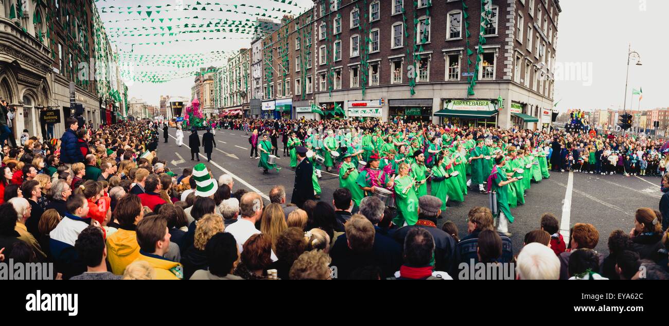 Dublin, Co Dublin, Ireland; Saint Patrick's Day Parade Stock Photo Alamy