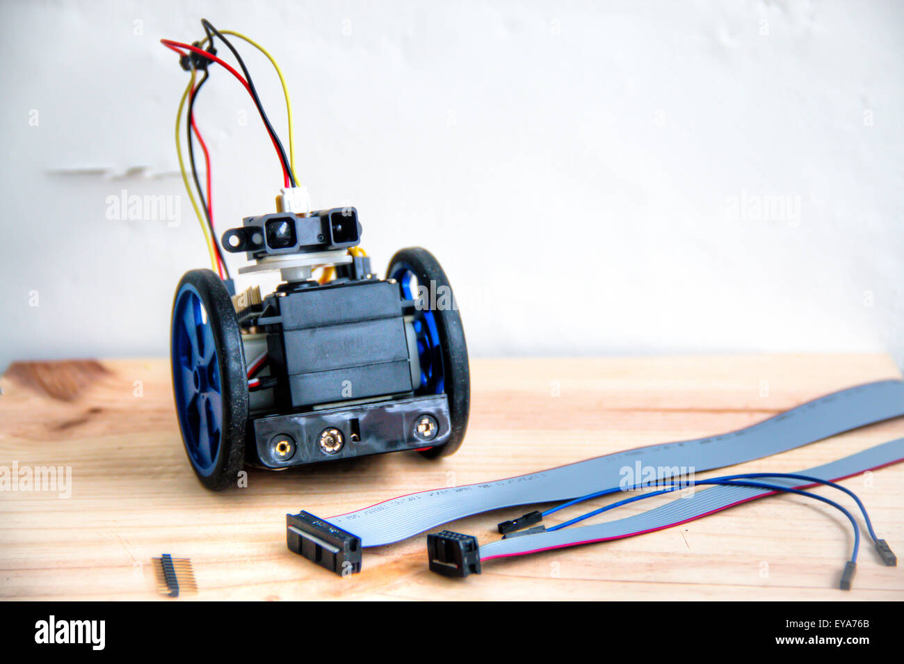 Building a robot on wheels Stock Photo - Alamy