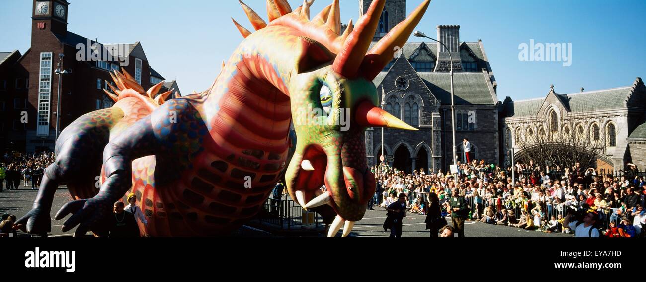 Dublin,Co Dublin,Ireland;St Patrick's Day Parade Stock Photo