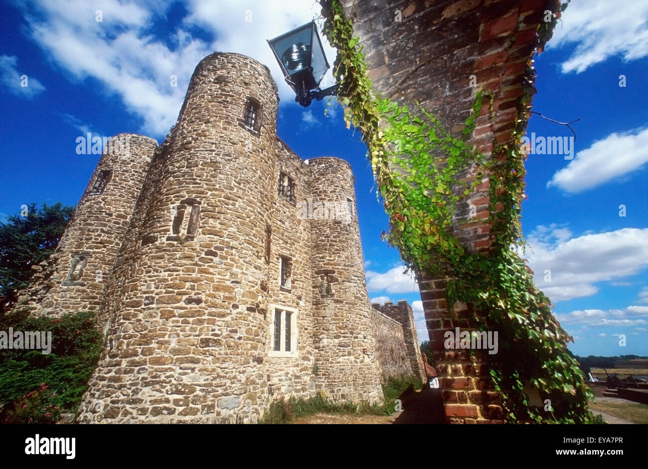 Castle, Rye, East Sussex, England Stock Photo - Alamy