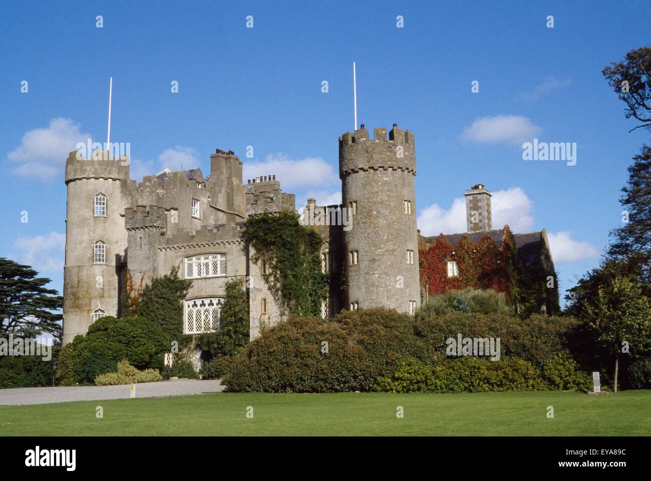 Co Dublin, Malahide Castle Stock Photo