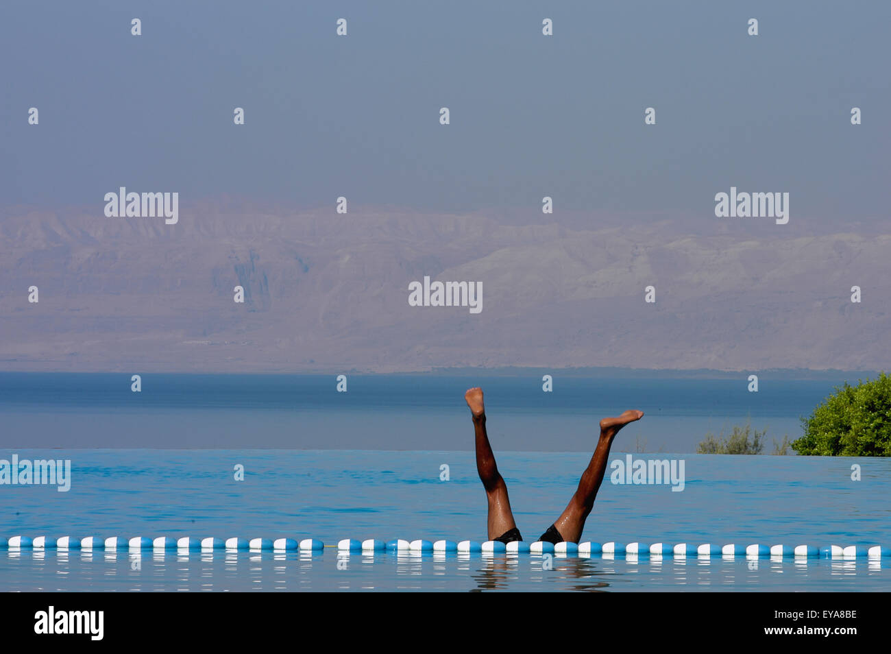 Movenpick Hotel - Pool, The Dead Sea Jordan Stock Photo - Alamy