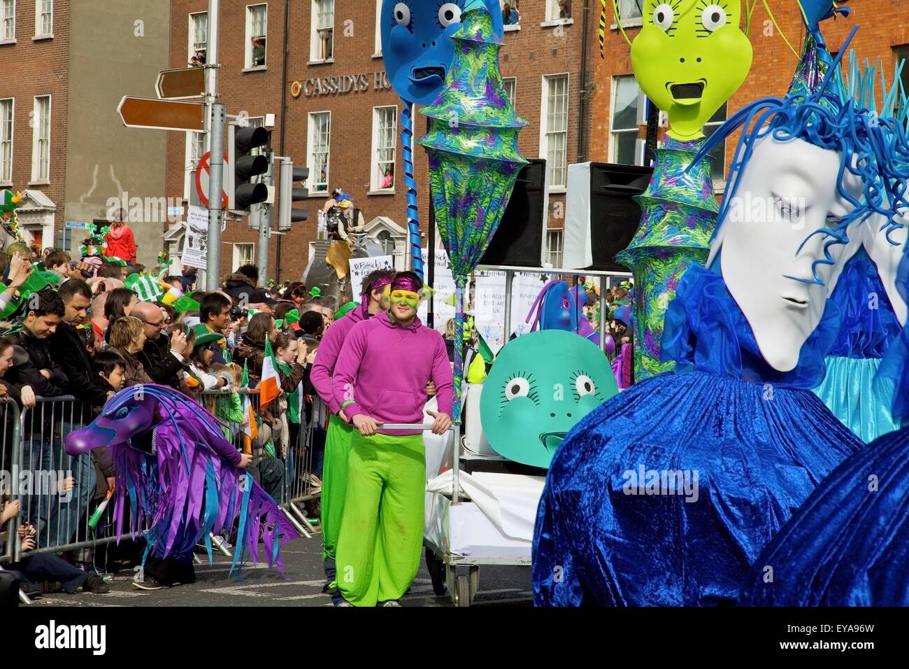 Dublin ireland people in costumes hires stock photography and images