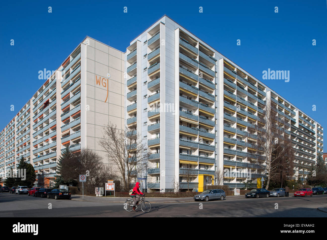 Dresden, Germany, housing estate of WGJ in DresdenJohannstadt Stock Photo Alamy