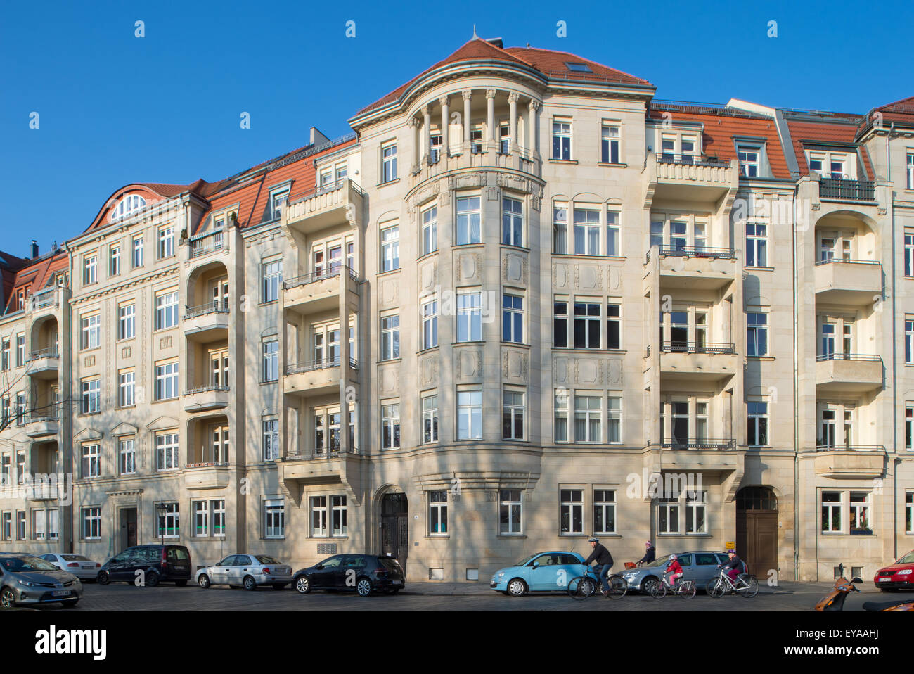 Dresden, Germany, House in DresdenStriesen Stock Photo Alamy