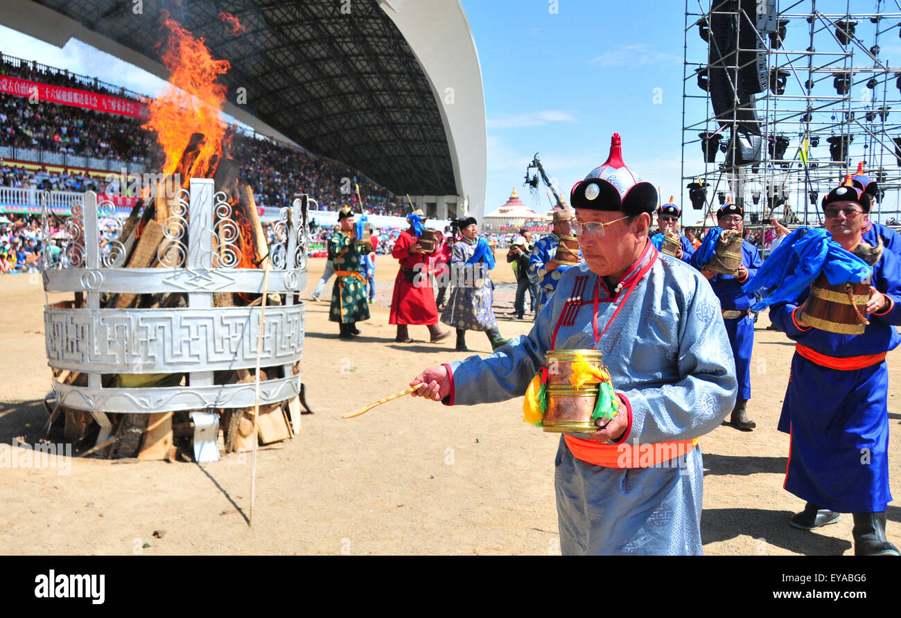 Siwangzi Banner, China's Inner Mongolia Autonomous Region. 25th July