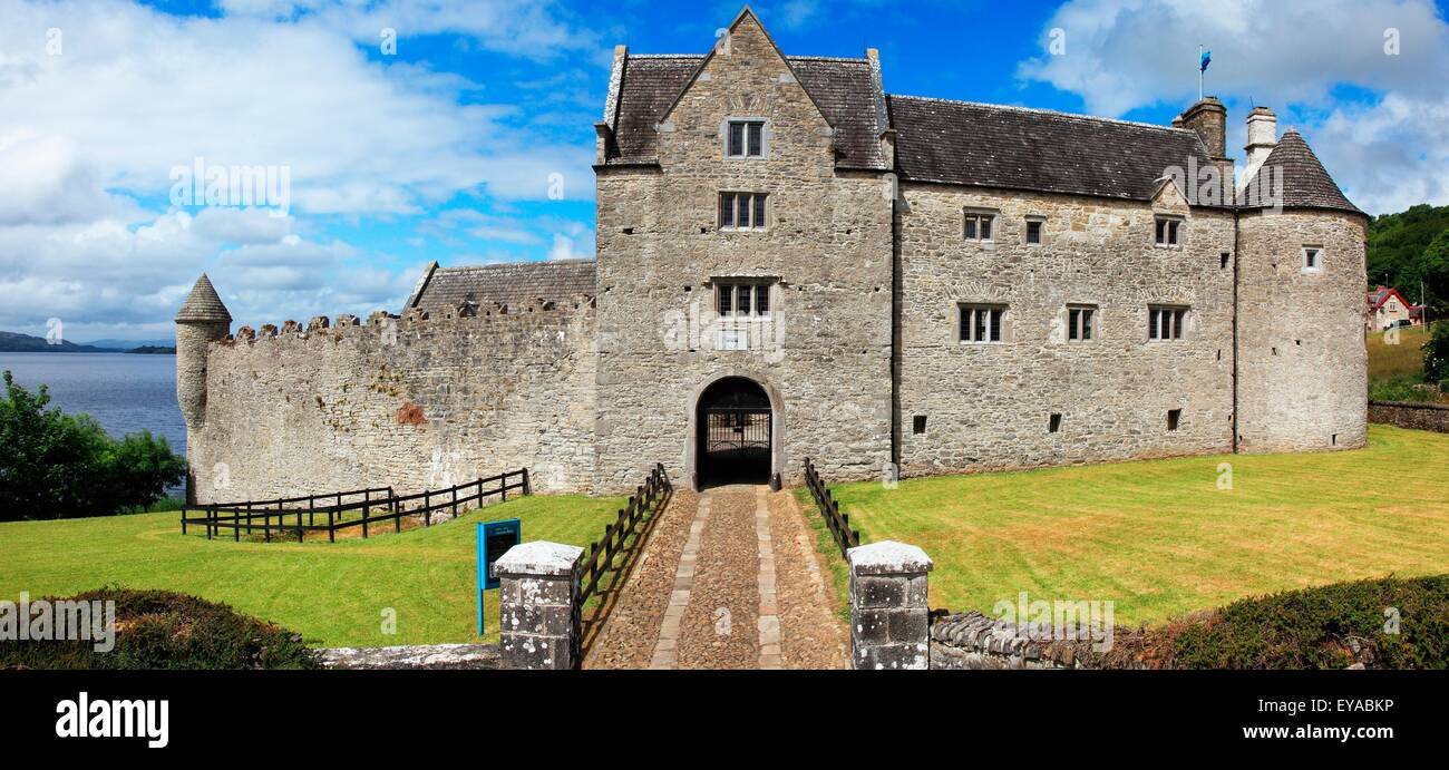 Parke's Castle Near Dromahair; County Leitrim, Ireland Stock Photo Alamy