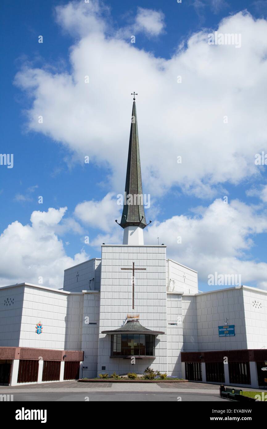 Exterior Of Knock Shrine Cathedral; Knock, County Mayo, Ireland Stock
