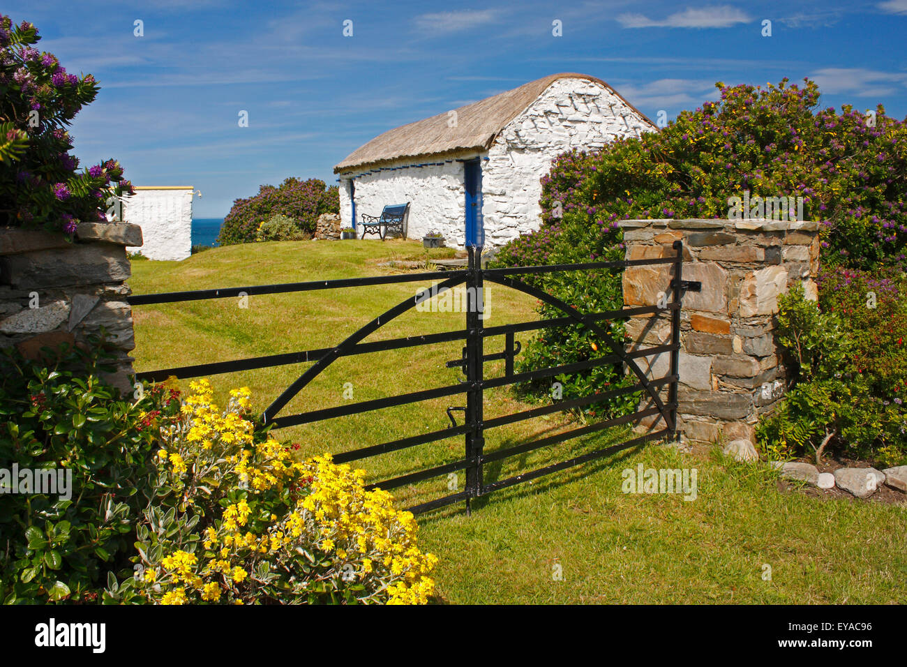 Thatch Cottage On Malin Head On The Inishowen Peninsula; County Donegal
