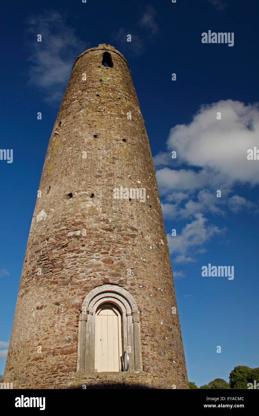 Waterloo Round Tower In North Cork; County Cork, Ireland Stock Photo