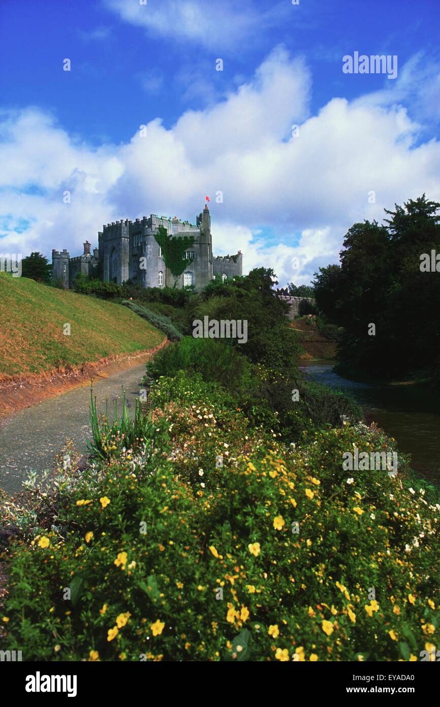Birr Castle, Co Offaly, Ireland; Private Castle Home Of The Earl Of Rosse Stock Photo