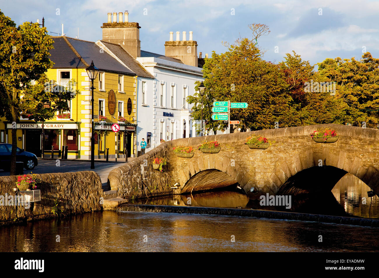 The Bridge At The Mall; Westport County Mayo Ireland Stock Photo Alamy