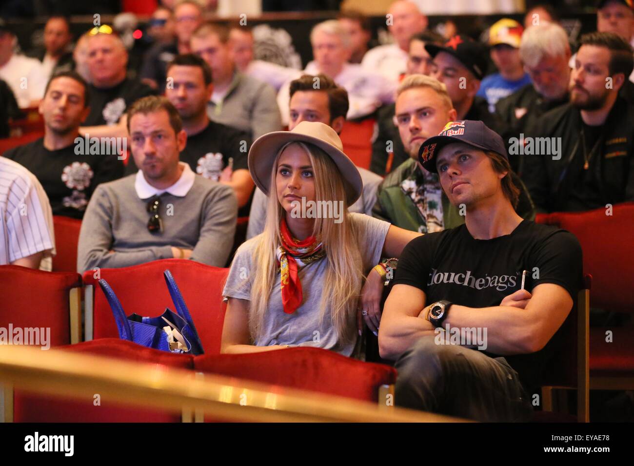 Gumball 3000 Drivers briefing by Maximillion Cooper at The Grand Hotel,  Stockholm Featuring: Jon Olsson Where: Stockholm, Sweden When: 24 May 2015  Stock Photo - Alamy