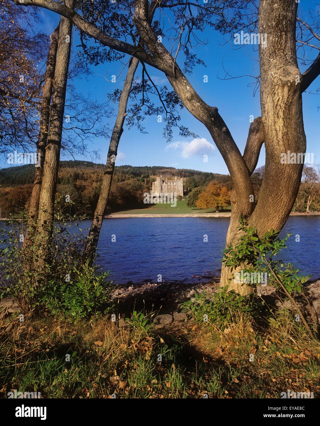 Castlewellan Castle And Lake, Co Down, Ireland Stock Photo Alamy