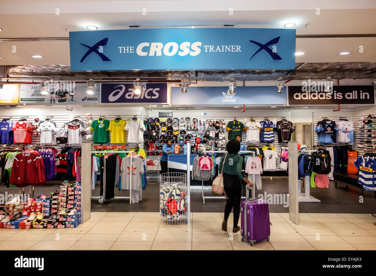 Cape Town South Africa,African,International Airport,CPT,terminal,gate, shopping shopper shoppers shop shops market markets marketplace buying  selling Stock Photo - Alamy