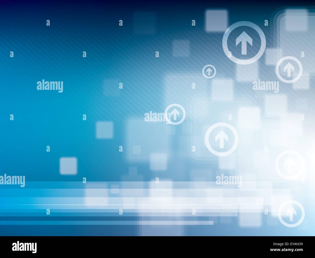 vector illustration abstract background with blue Stock Vector Image ...
