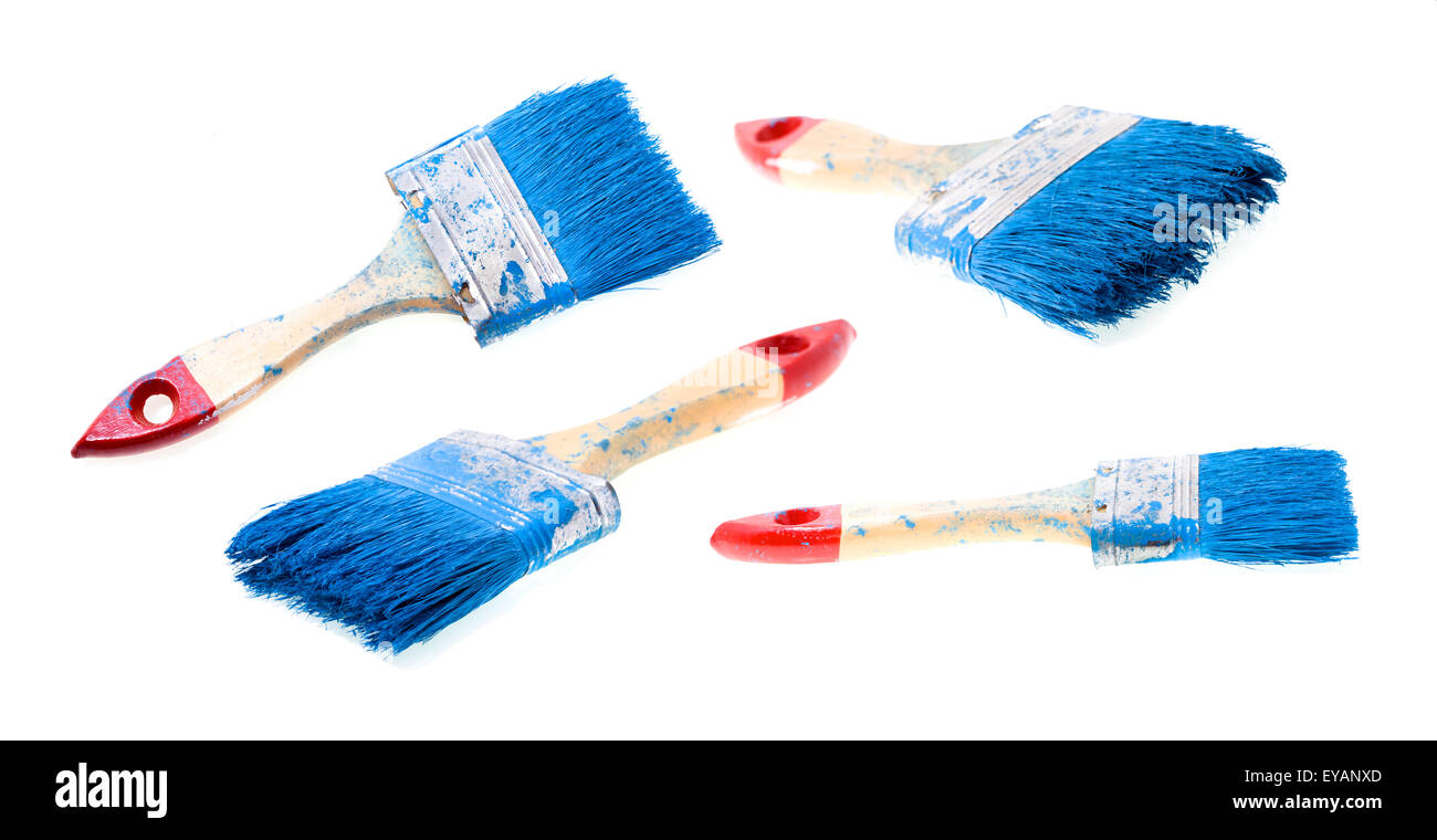 brush in paint Stock Photo Alamy