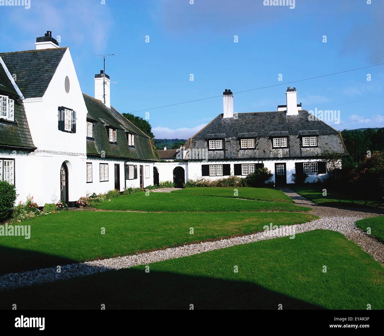 Cushendun, Co Antrim, Ireland; Village Designed By Clough Williams