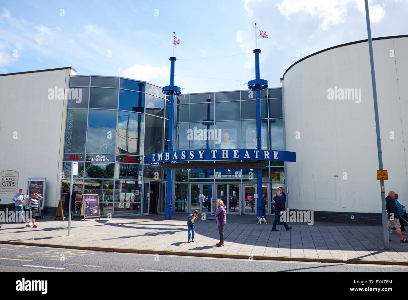 Embassy Theatre Grand Parade Skegness Lincolnshire UK Stock Photo