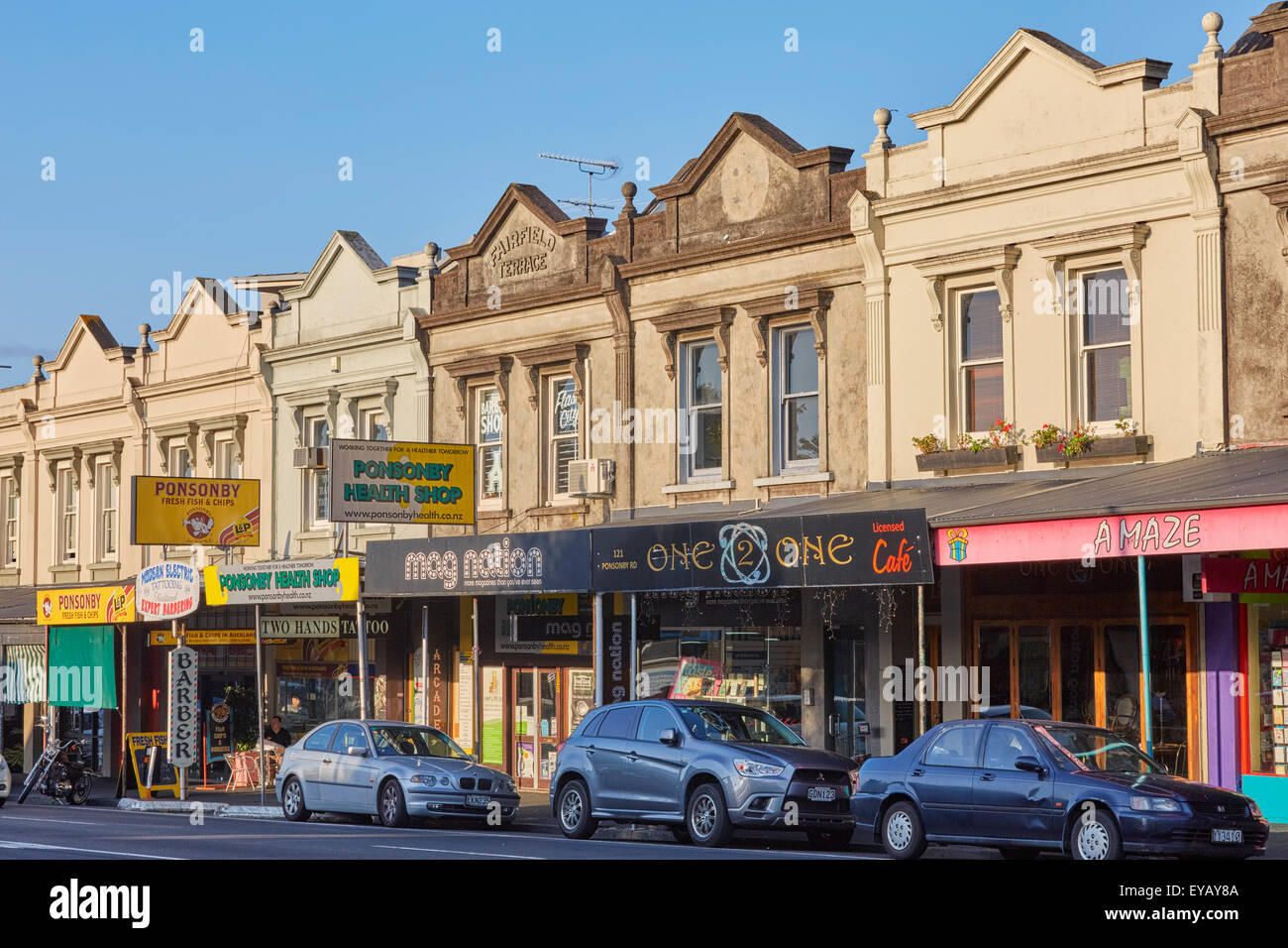 Ponsonby Road, Auckland, New Zealand Stock Photo 85678106 Alamy