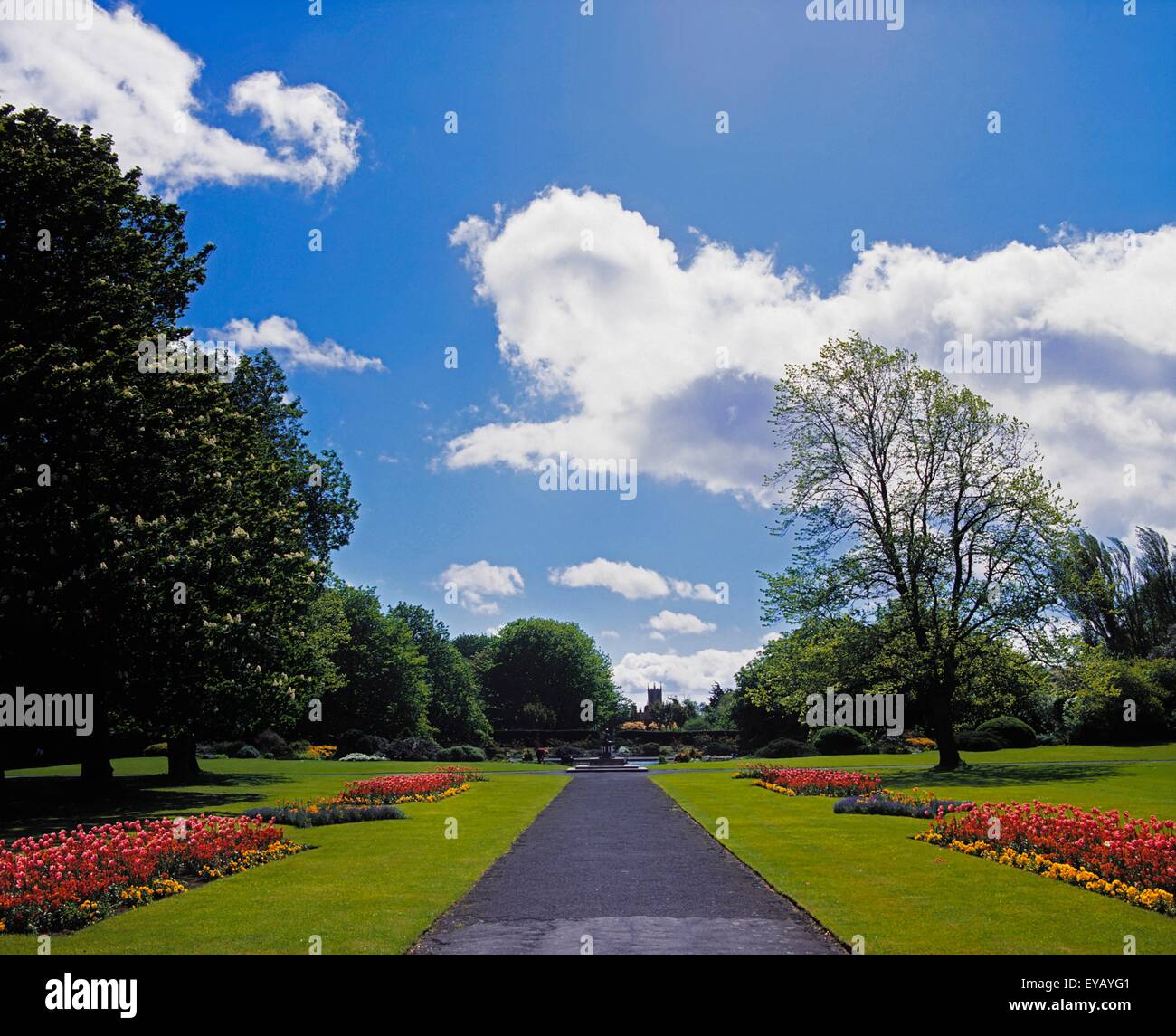 Herbert Park, Ballsbridge, Co Dublin, Ireland Stock Photo Alamy