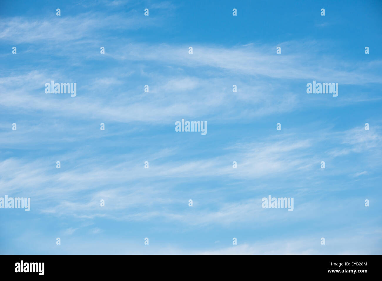 Blue sky background with soft white clouds Stock Photo - Alamy