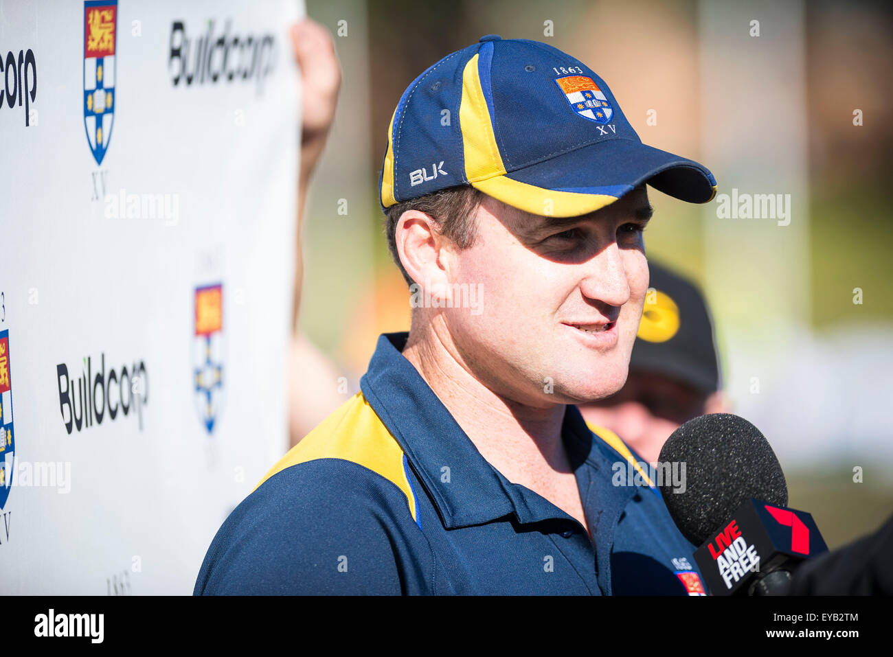 Sydney, Australia. 25th July, 2015. Head Coach Chris Malone at last game on the famous No. 1