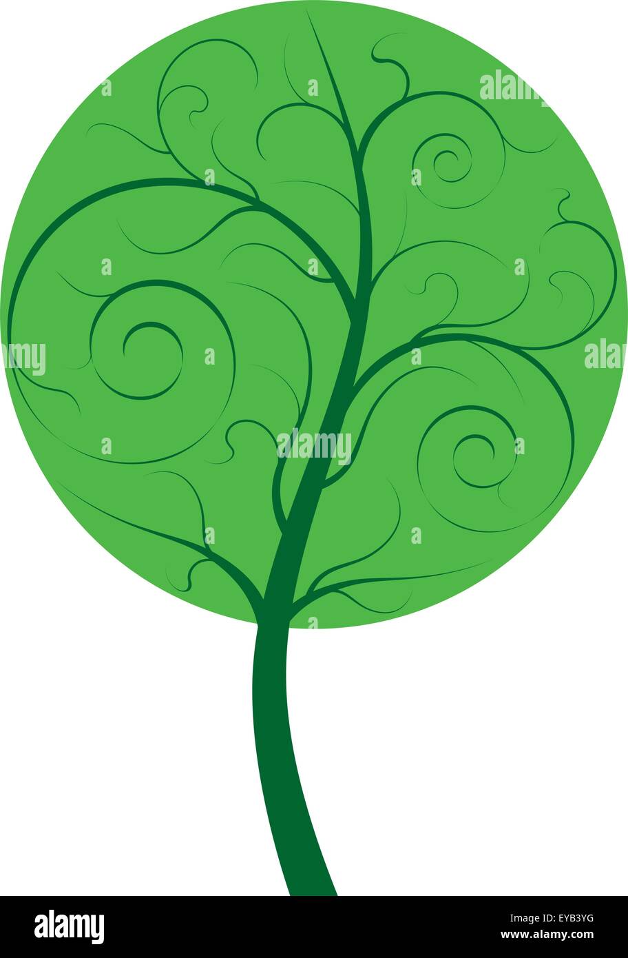 Simple tree hi-res stock photography and images - Alamy