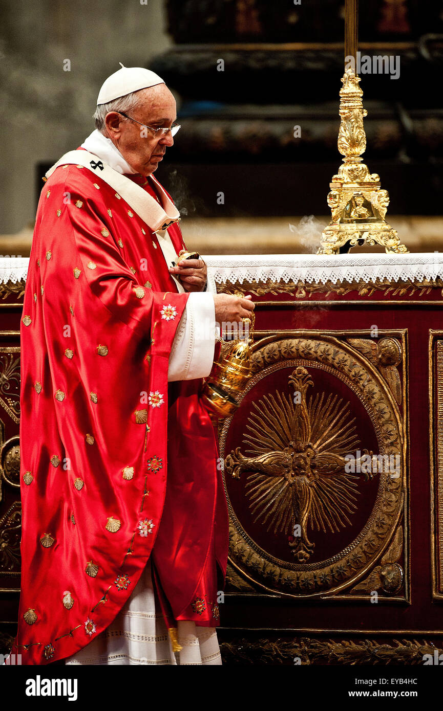 Holy Mass on the Solemnity of Pentecost held at St. Peter's Basilica