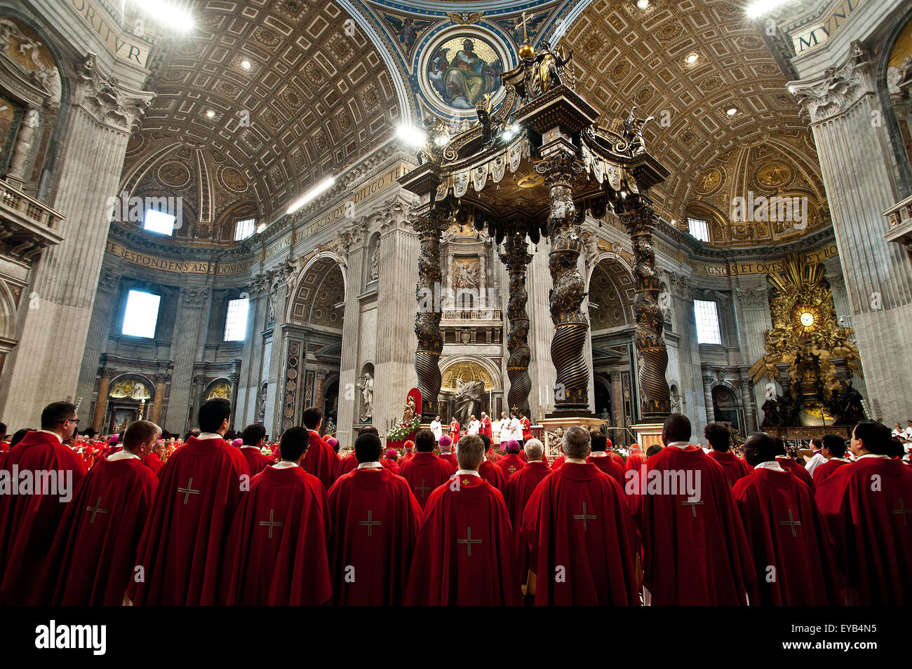 Holy Mass on the Solemnity of Pentecost held at St. Peter's Basilica