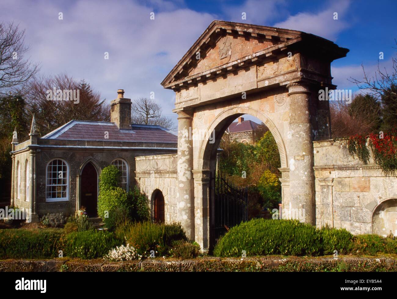 Downhill Estate, Co Derry, Ireland; Walled Garden On A National Trust