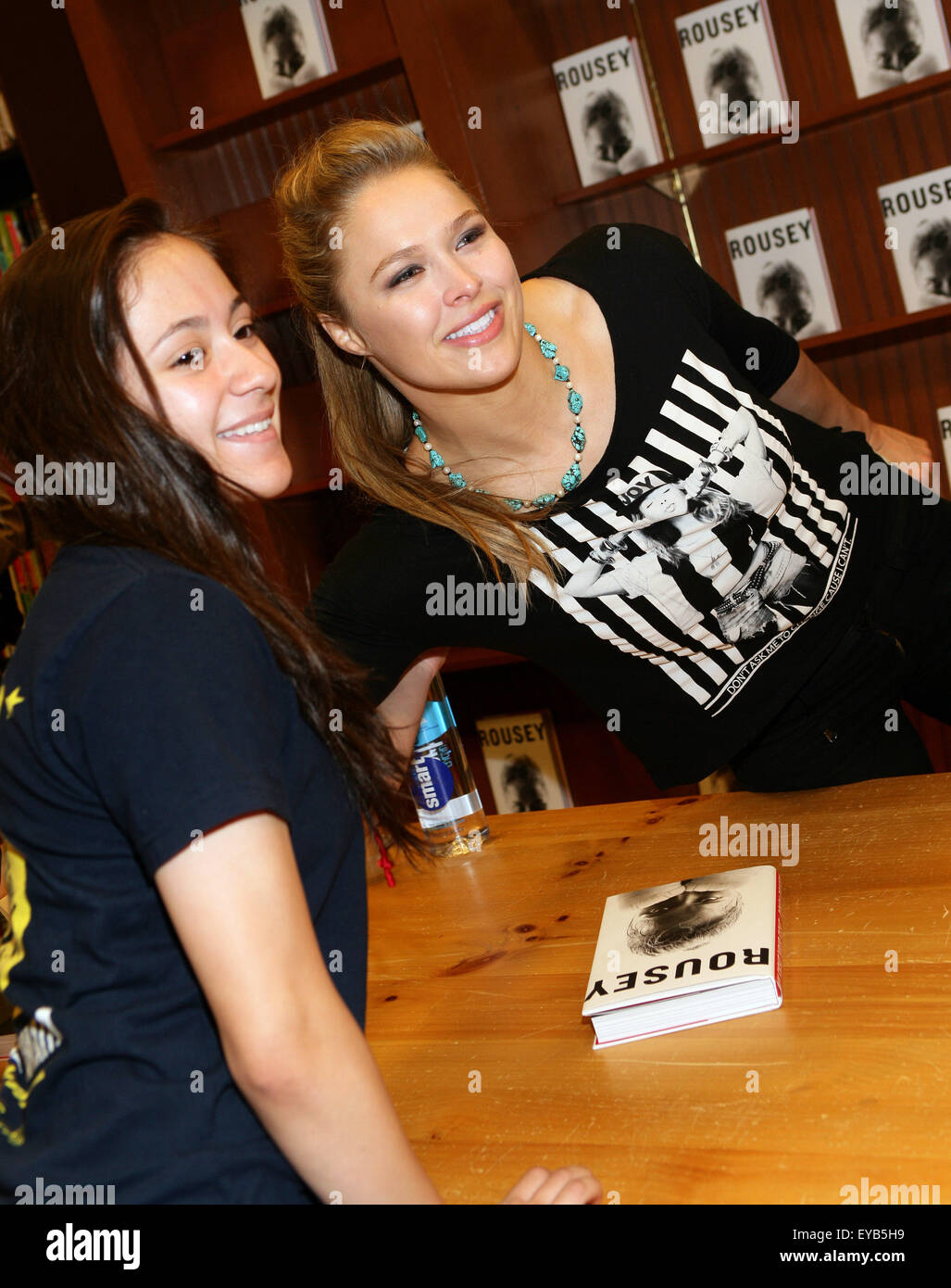 Ronda Rousey Book Signing At Barnes And Nobles Las Vegas Featuring
