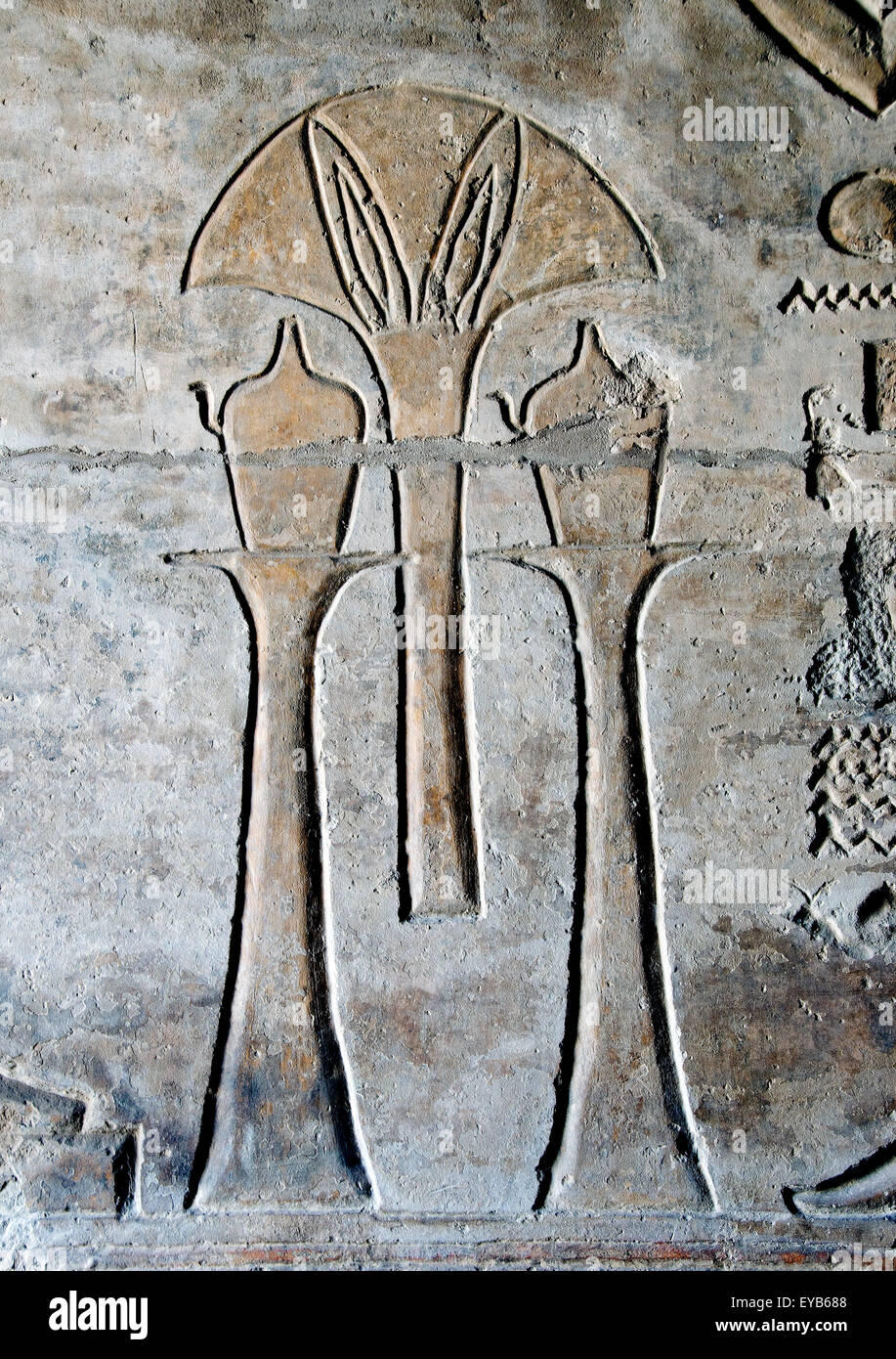 Luxor, Egypt, West Bank, Qurna. The funerary temple of the pharaoh Menmaatra Seti I (XIX° dyn