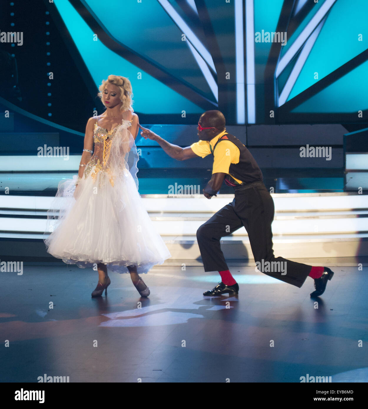 German RTL TV show Let's Dance at Coloneum Featuring Hans Sarpei