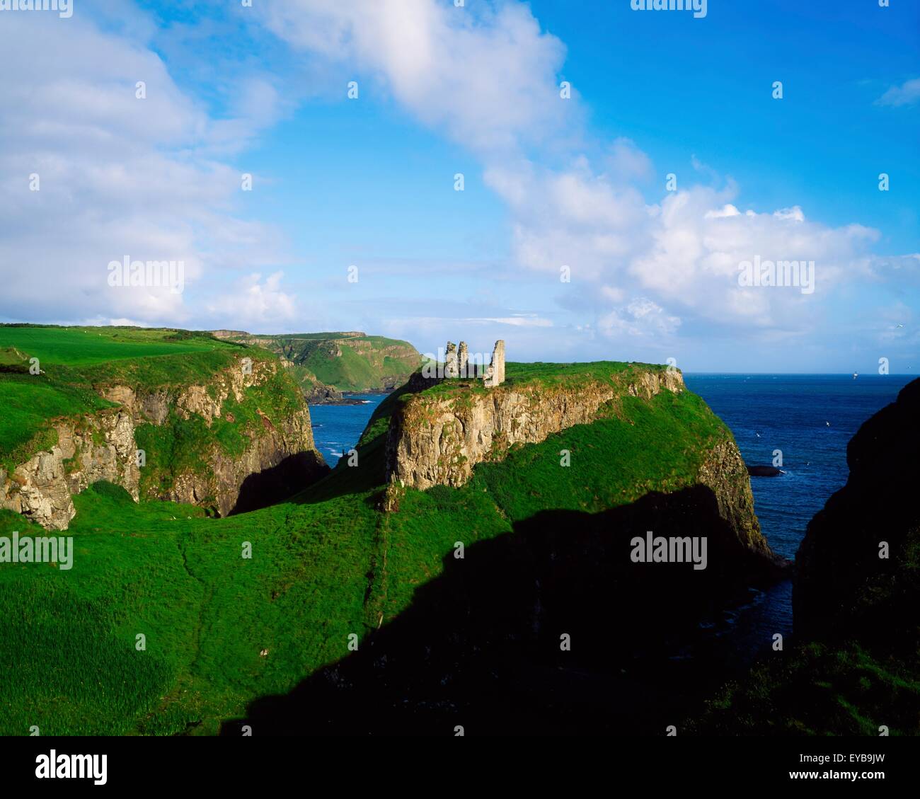 Antrim,Archeological Site,Archeology,Cliff Stock Photo Alamy
